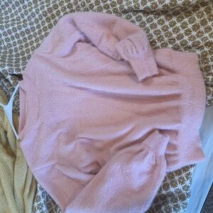 Unlisted Blush Pink Crew Neck Sweater